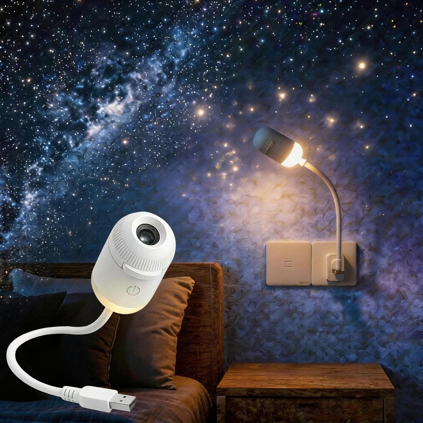 Galaxy Starry Sky Night Light Projector