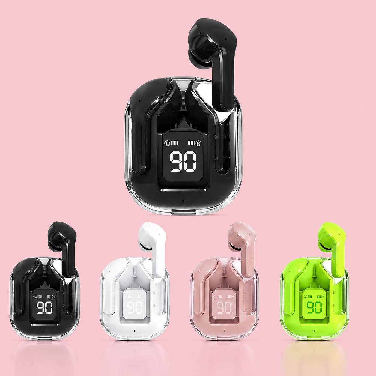 T6 Crystal Wireless Earphones