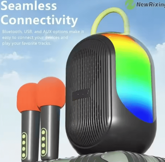 Hoco Portable Bluetooth Speaker with Dual Wireless Mics
